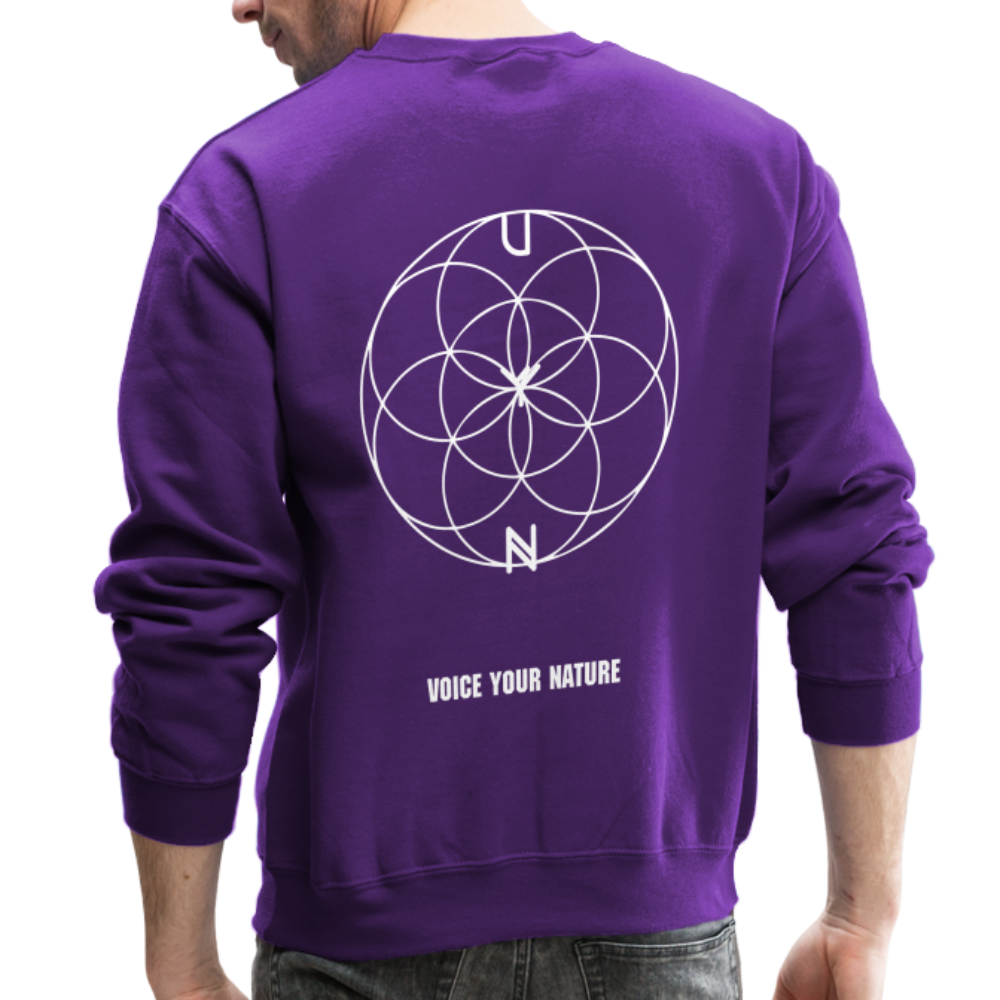 VYN Unisex “Plantin’ seeds” Crewneck Sweatshirt - purple