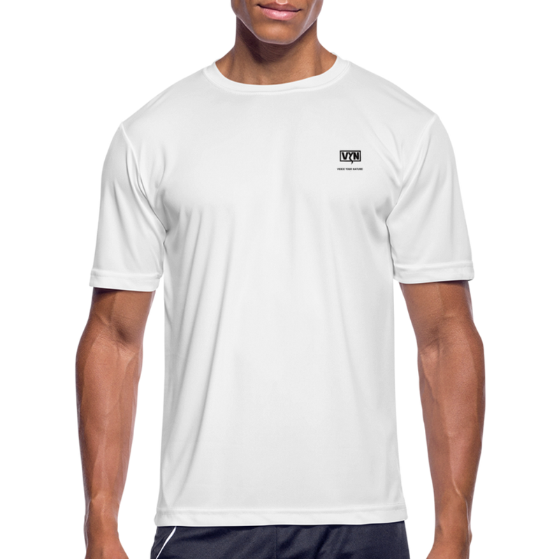 VYN Men’s Moisture Wicking Performance T-Shirt - white