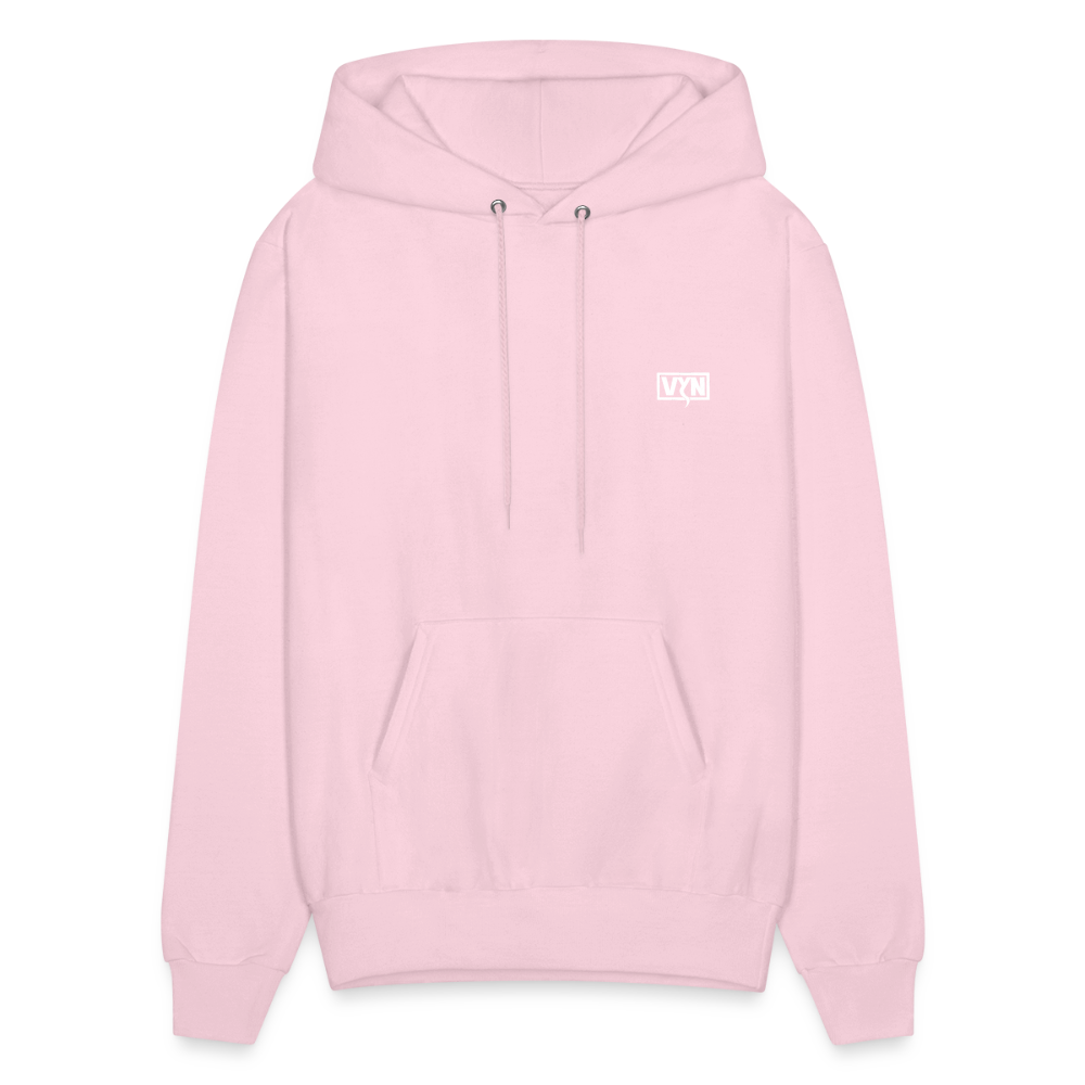 VYN Men's Hoodie - pale pink