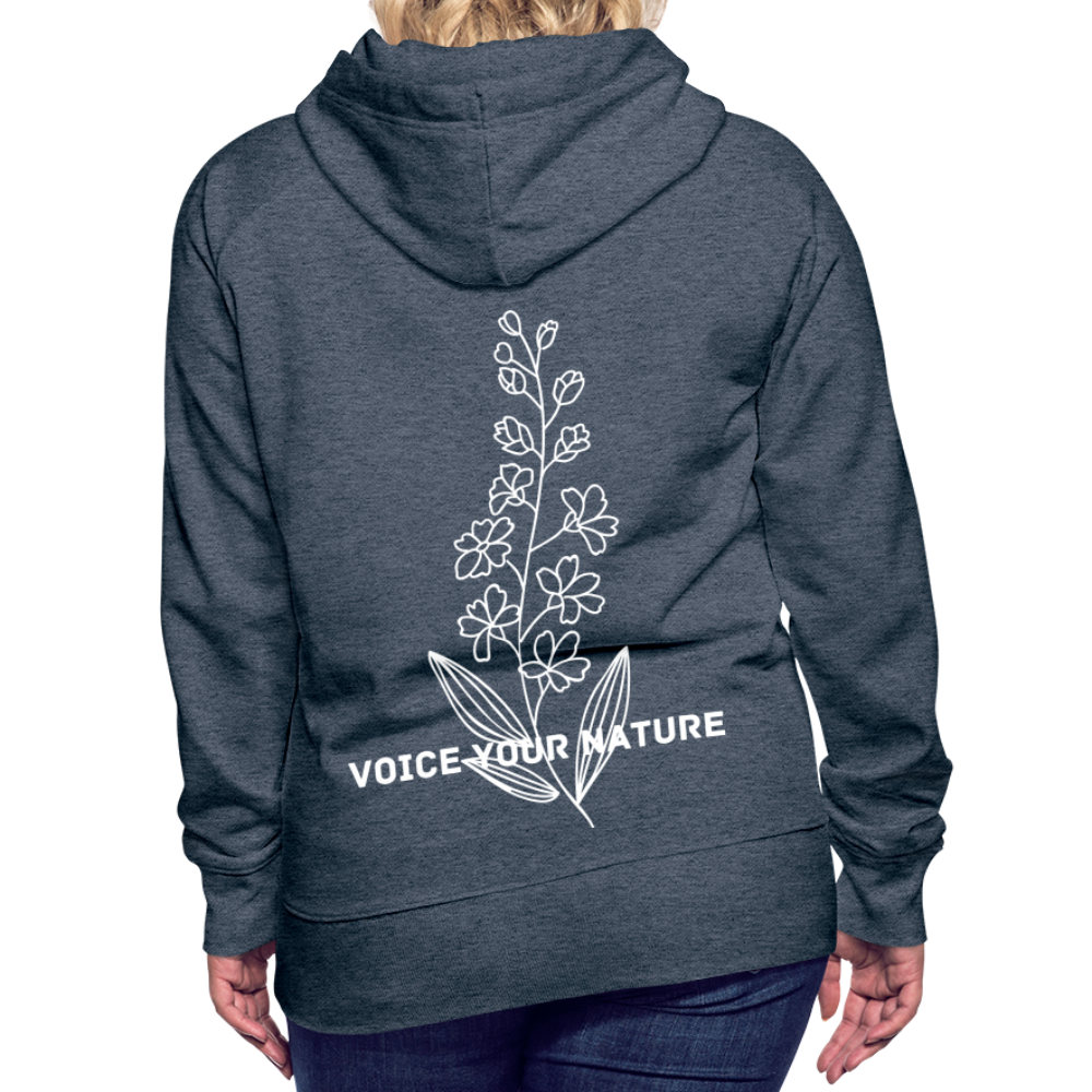 VYN Women’s Hoodie - heather denim