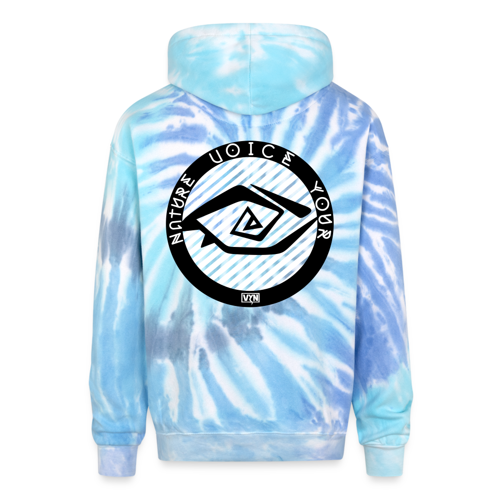 VYN Visions Tie Dye Hoodie - blue lagoon