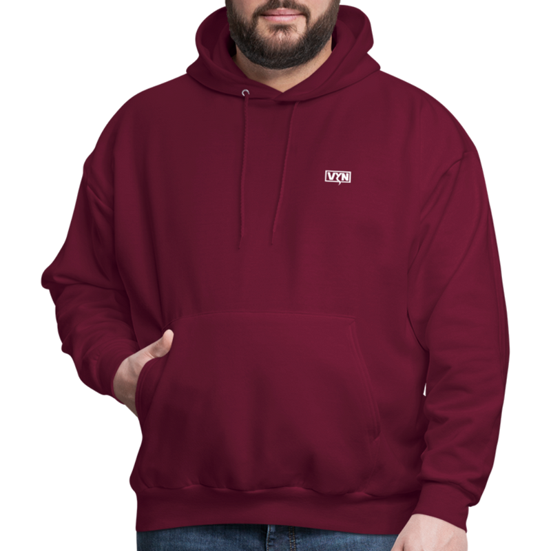 VYN Men's Hoodie - burgundy