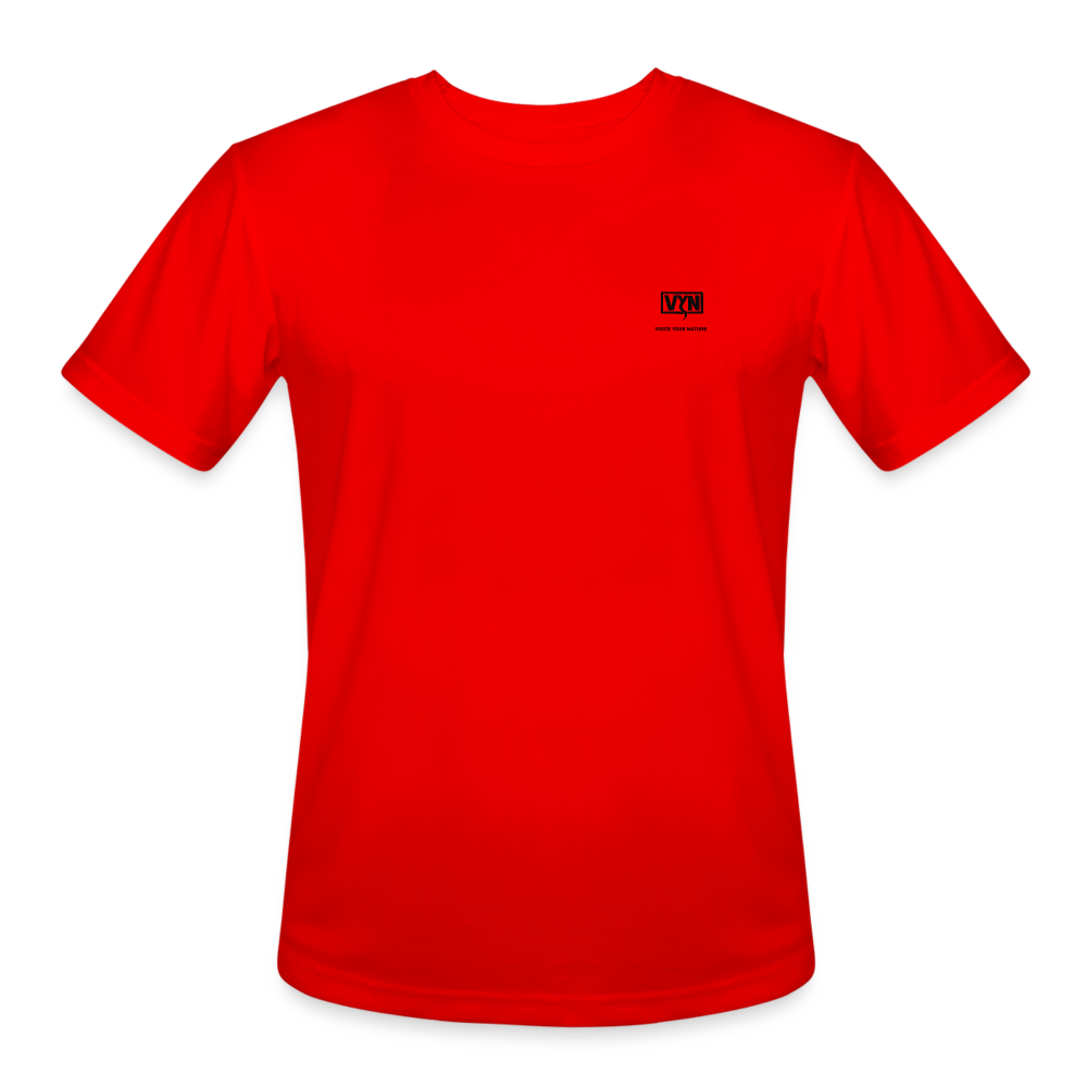 VYN Men’s Moisture Wicking Performance T-Shirt - red