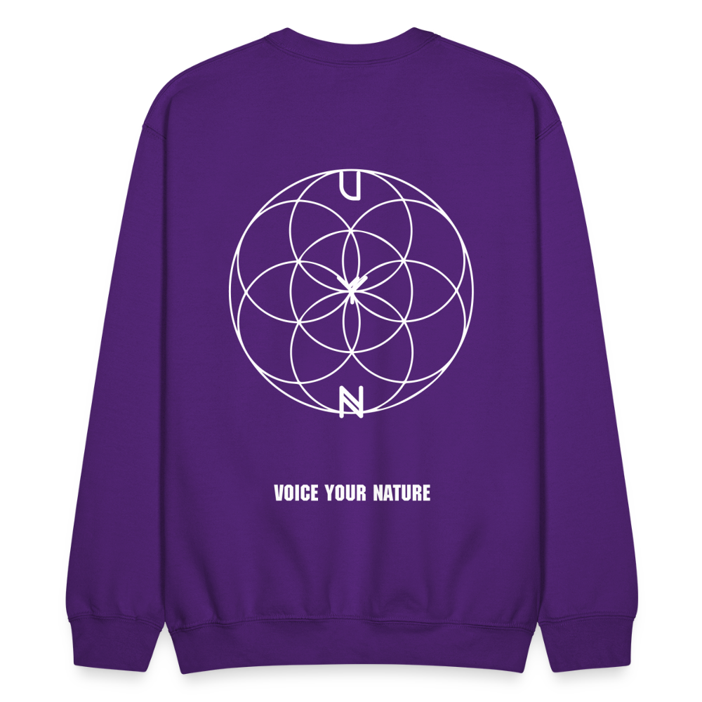 VYN Unisex “Plantin’ seeds” Crewneck Sweatshirt - purple