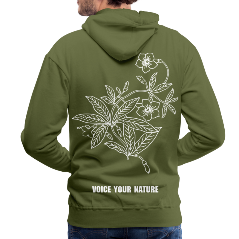 VYN “Nature Calls” Original Hoodie - olive green