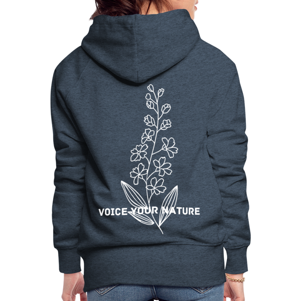 VYN Women’s Hoodie - heather denim