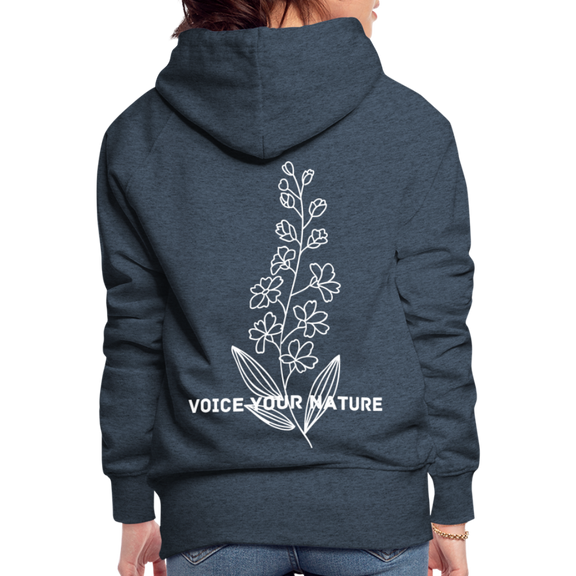 VYN Women’s Hoodie - heather denim