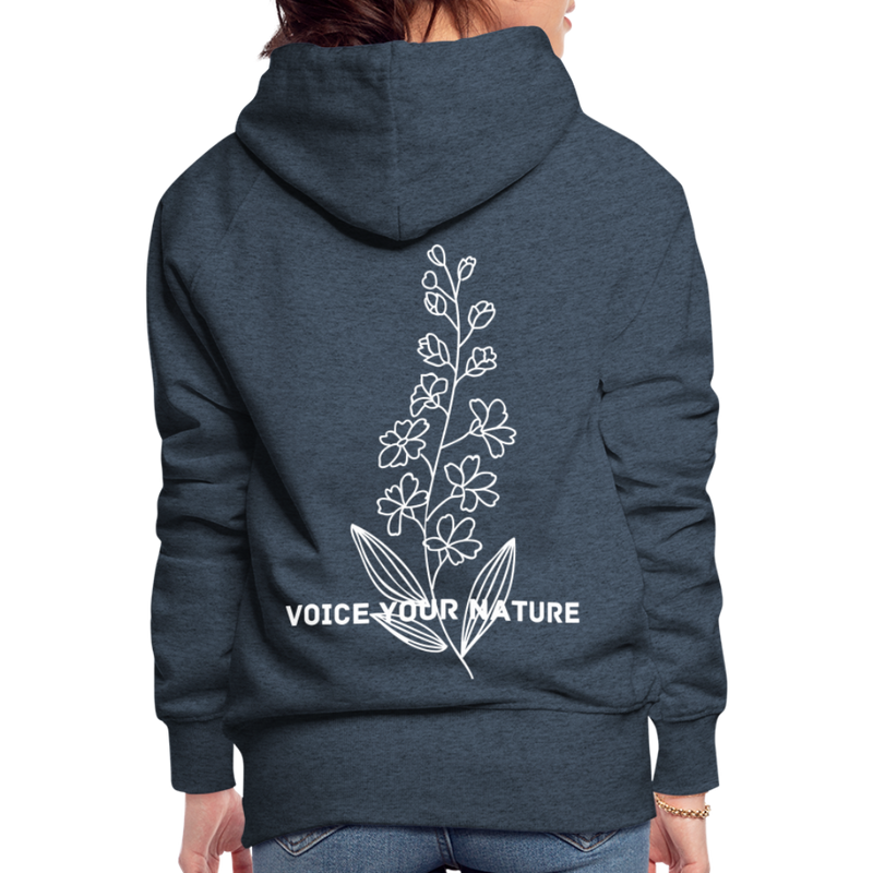 VYN Women’s Hoodie - heather denim