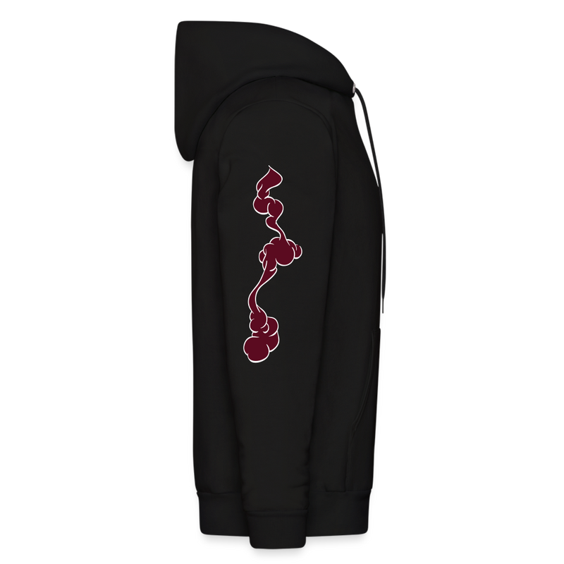 VYN “Let Your Fire Burn” Original Hoodie (maroon) - black