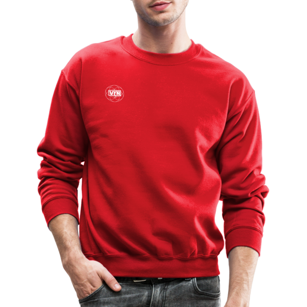 VYN Unisex “Plantin’ seeds” Crewneck Sweatshirt - red