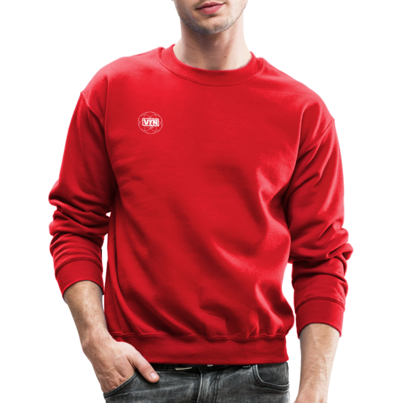 VYN Unisex “Plantin’ seeds” Crewneck Sweatshirt - red