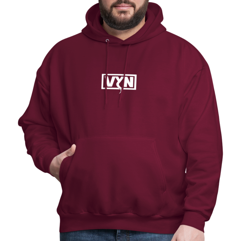 VYN “Let Your Fire Burn” Original Hoodie (maroon) - burgundy