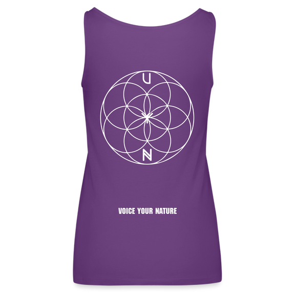 VYN “Plantin’ Seeds” Women’s Premium Tank Top - purple