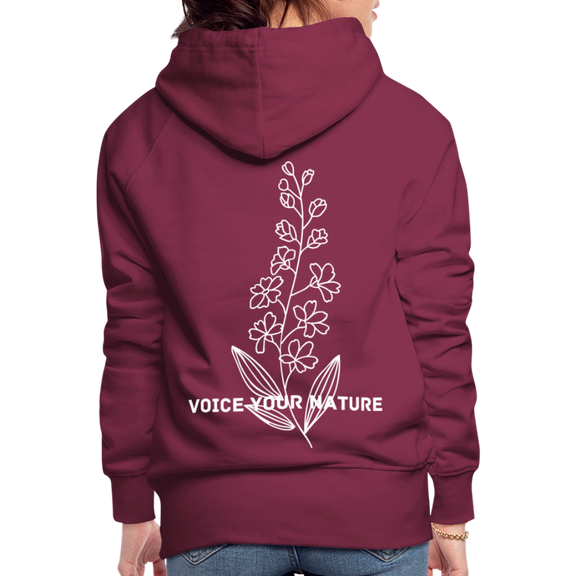 VYN Women’s Hoodie - burgundy