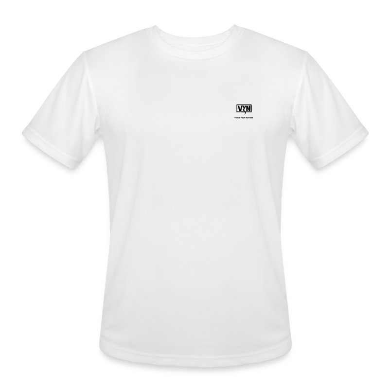 VYN Men’s Moisture Wicking Performance T-Shirt - white