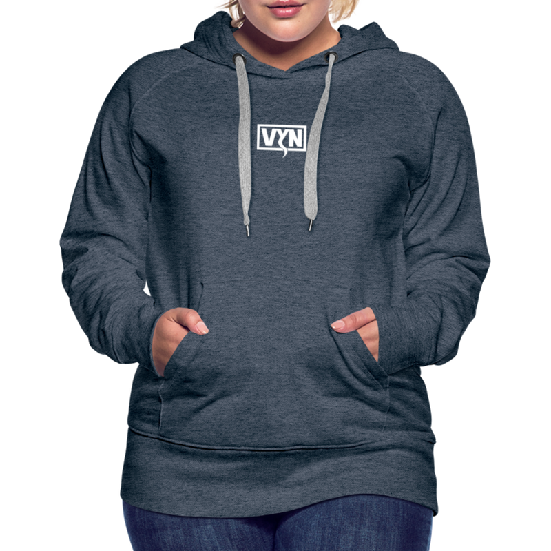 VYN Women’s Hoodie - heather denim