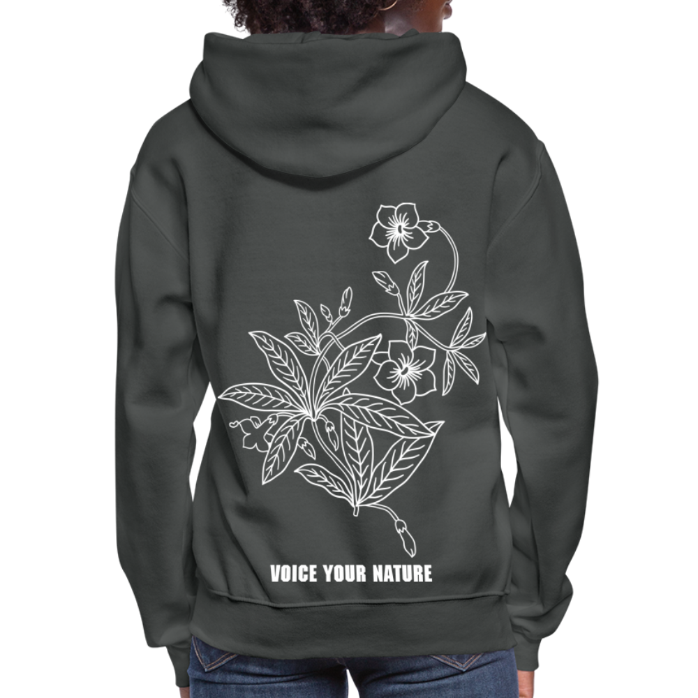 VYN “Nature Calls” Original Women's Hoodie - asphalt