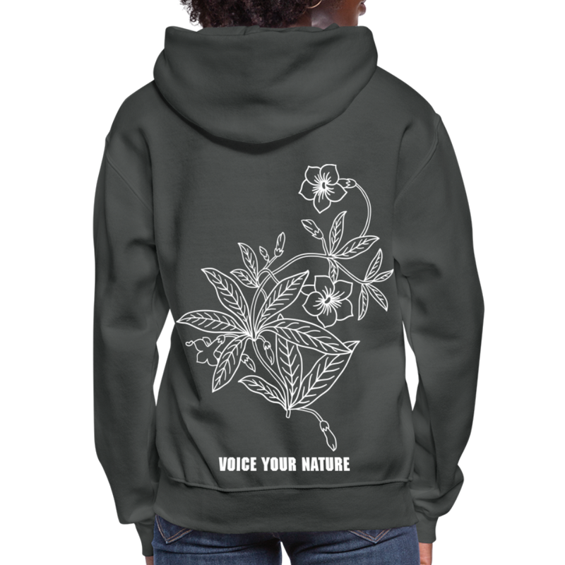 VYN “Nature Calls” Original Women's Hoodie - asphalt