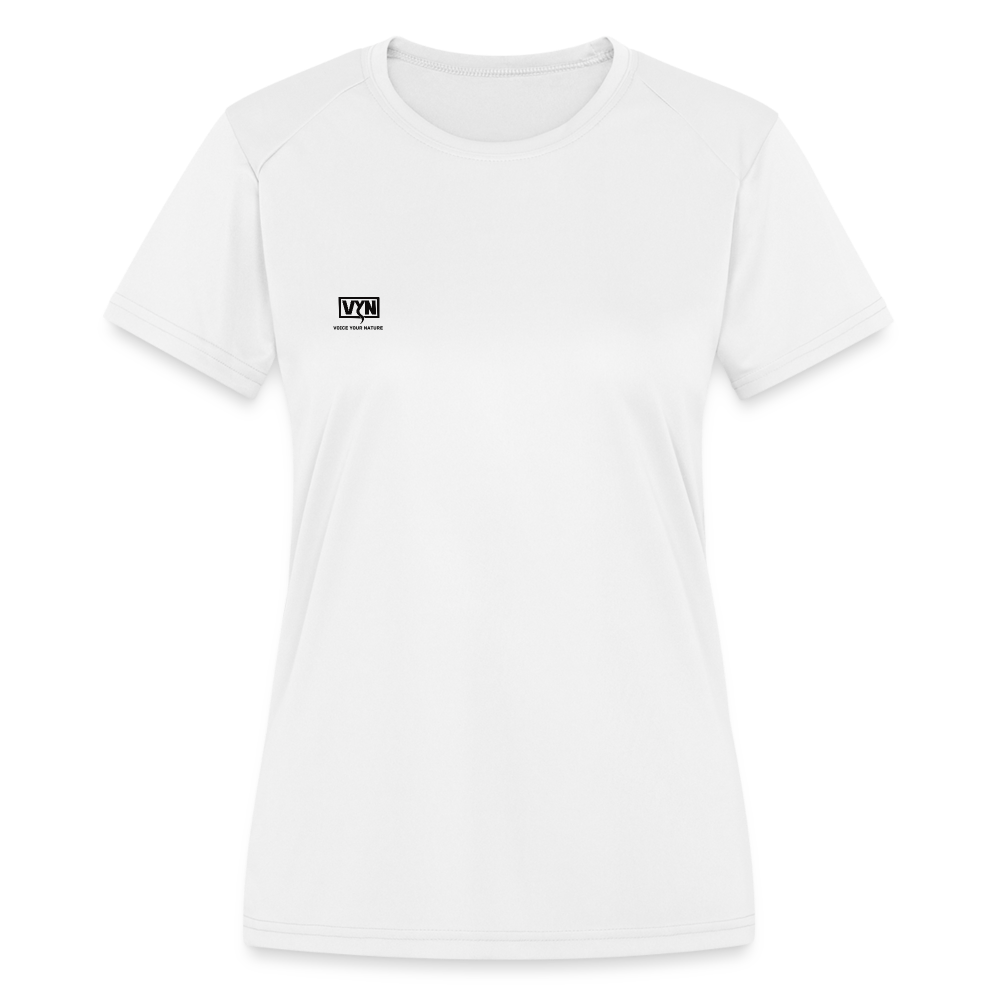 VYN Women's Moisture Wicking Performance T-Shirt - white