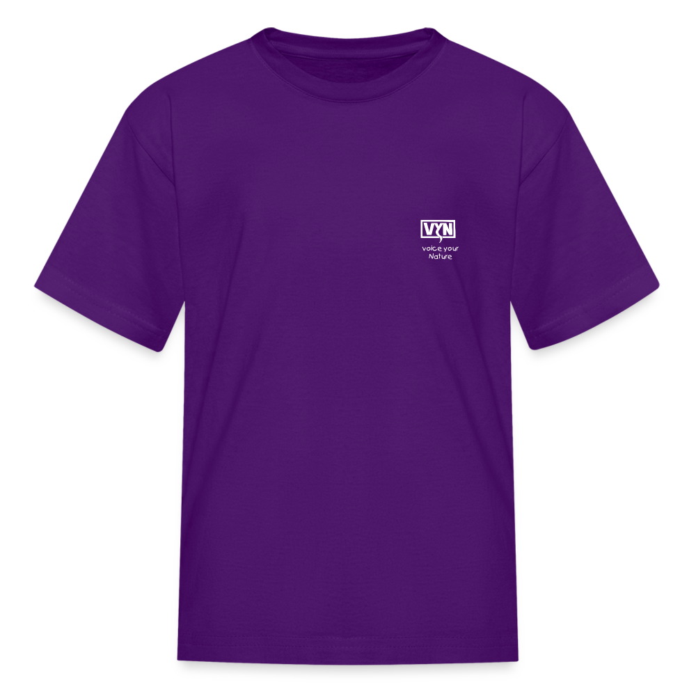 VYN “outside the lines” Kids' T-Shirt - purple