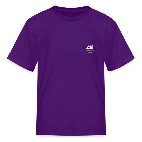 VYN “outside the lines” Kids' T-Shirt - purple