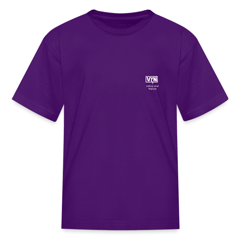 VYN “outside the lines” Kids' T-Shirt - purple