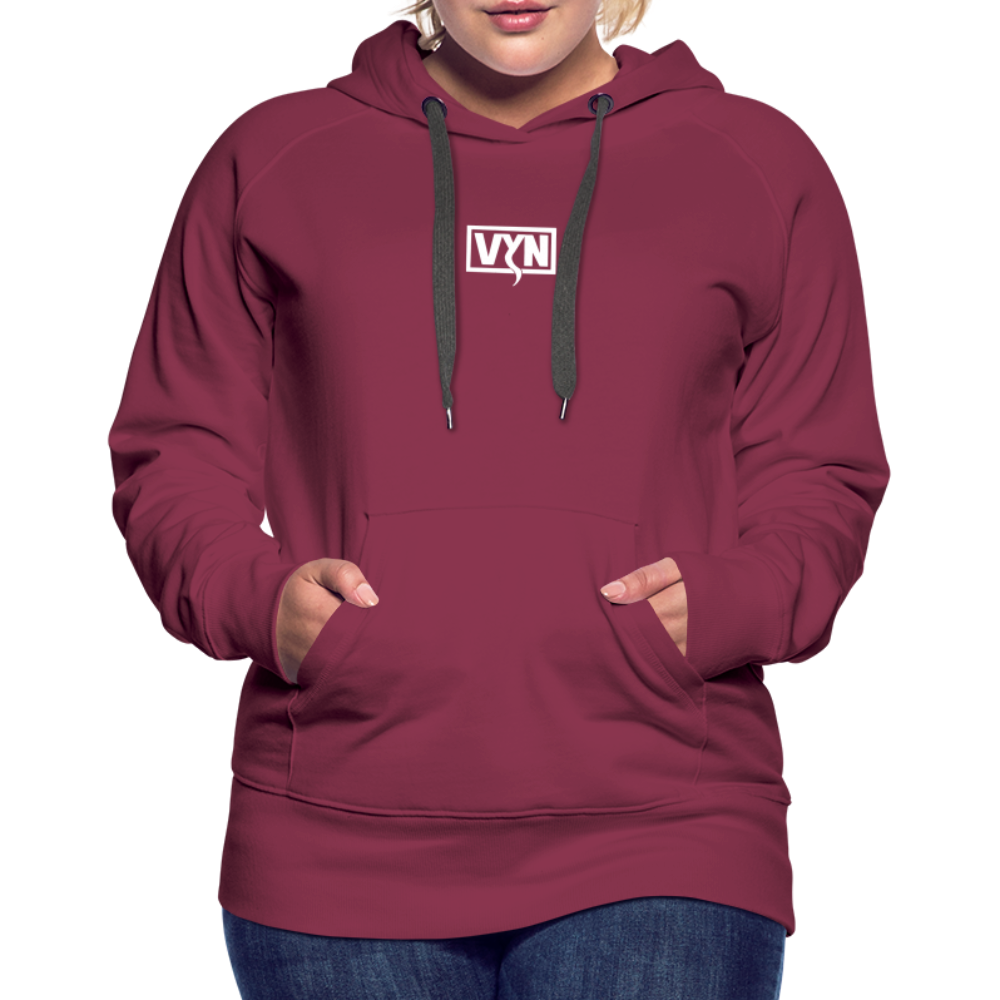 VYN Women’s Hoodie - burgundy