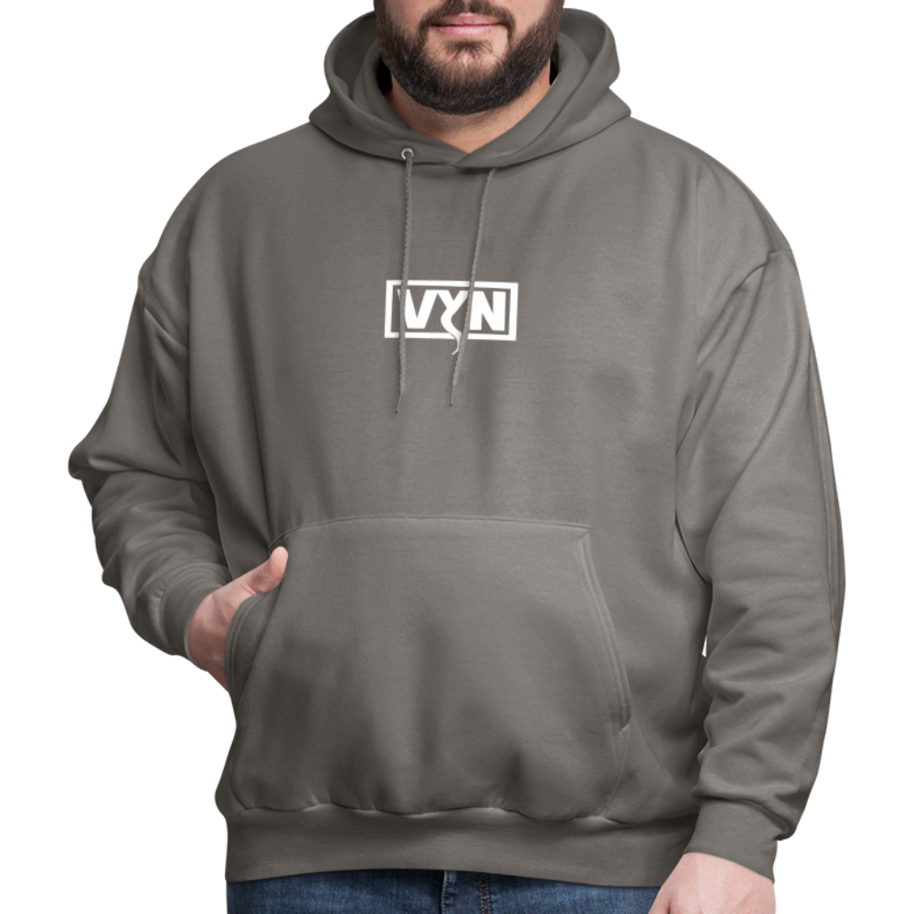 VYN “Let Your Fire Burn” Original Hoodie (maroon) - asphalt gray