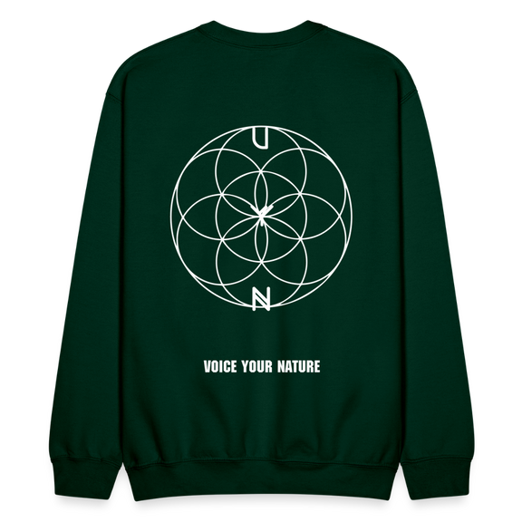 VYN Unisex “Plantin’ seeds” Crewneck Sweatshirt - forest green