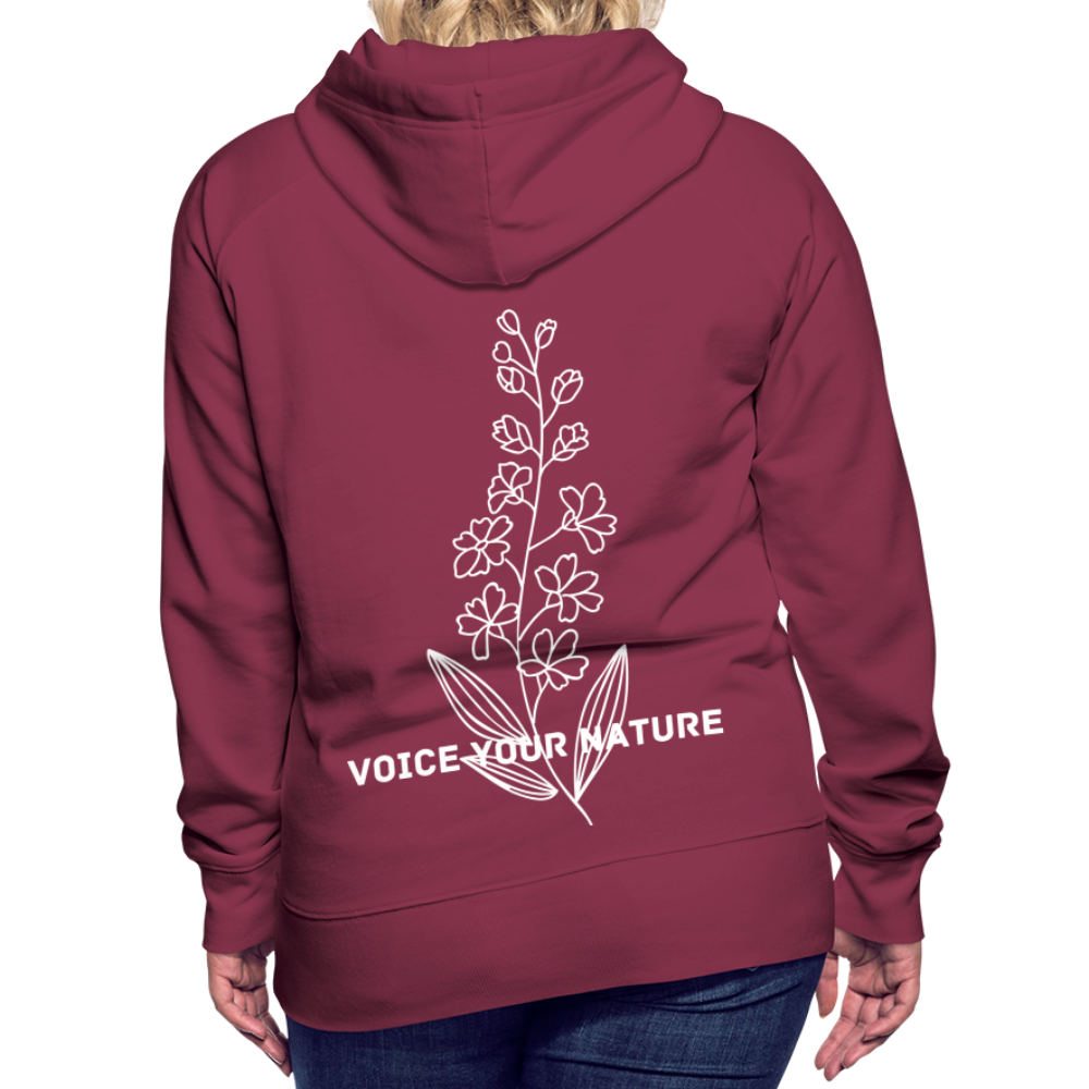 VYN Women’s Hoodie - burgundy