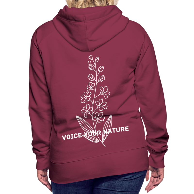 VYN Women’s Hoodie - burgundy