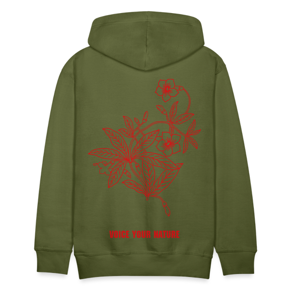 VYN “Nature Calls” Original Hoodie - olive green