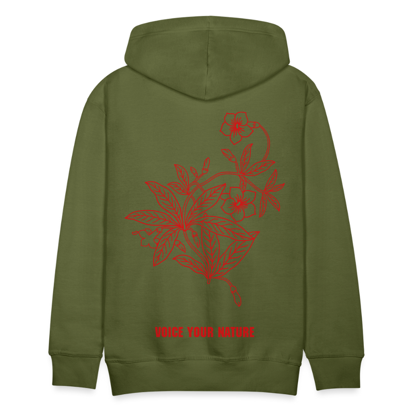 VYN “Nature Calls” Original Hoodie - olive green