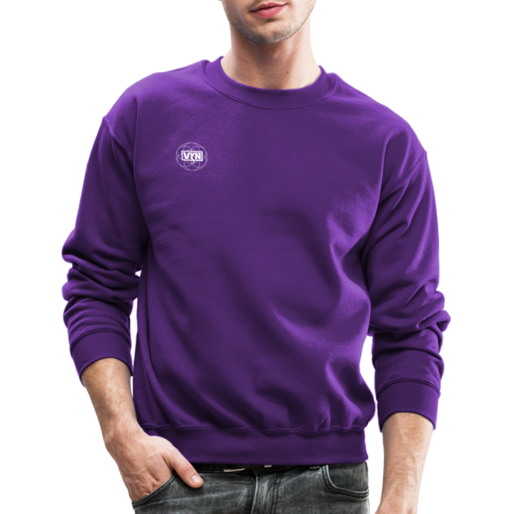 VYN Unisex “Plantin’ seeds” Crewneck Sweatshirt - purple