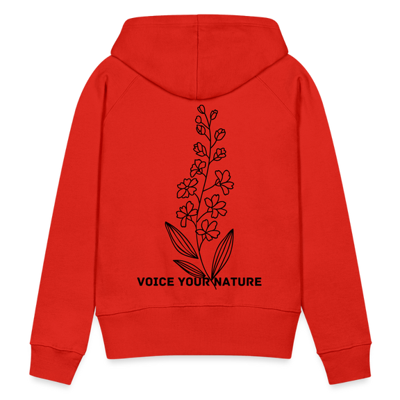 VYN Women’s Hoodie Dark print - red