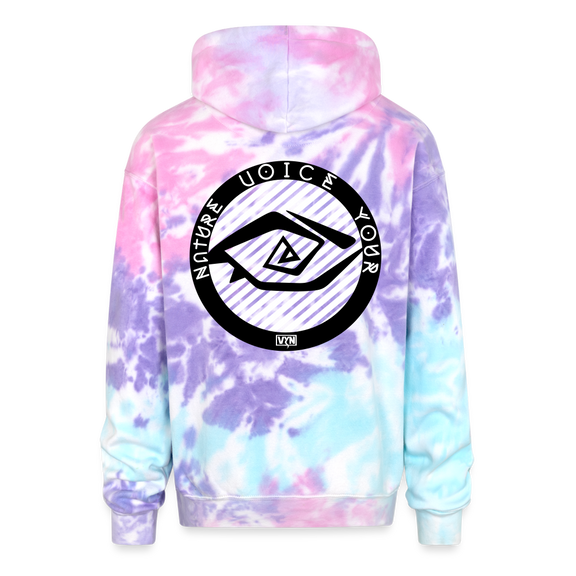 VYN Visions Tie Dye Hoodie - cotton candy