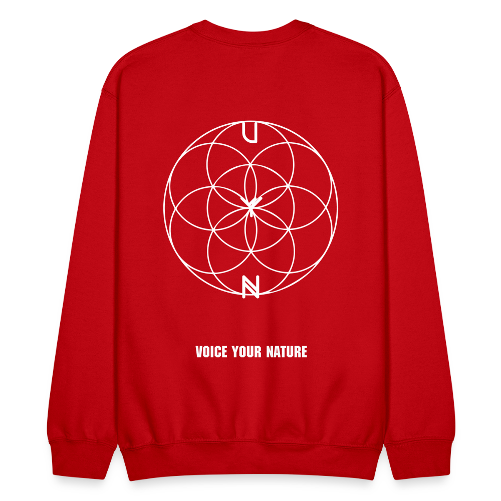 VYN Unisex “Plantin’ seeds” Crewneck Sweatshirt - red