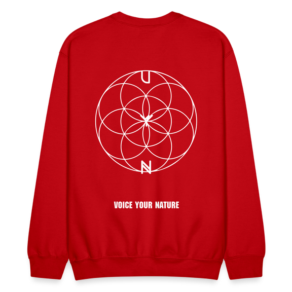 VYN Unisex “Plantin’ seeds” Crewneck Sweatshirt - red