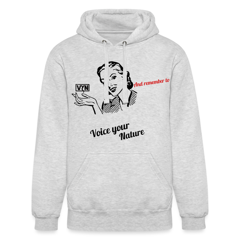 VYN “Remember To” Unisex Heavyweight Hoodie - ash gray