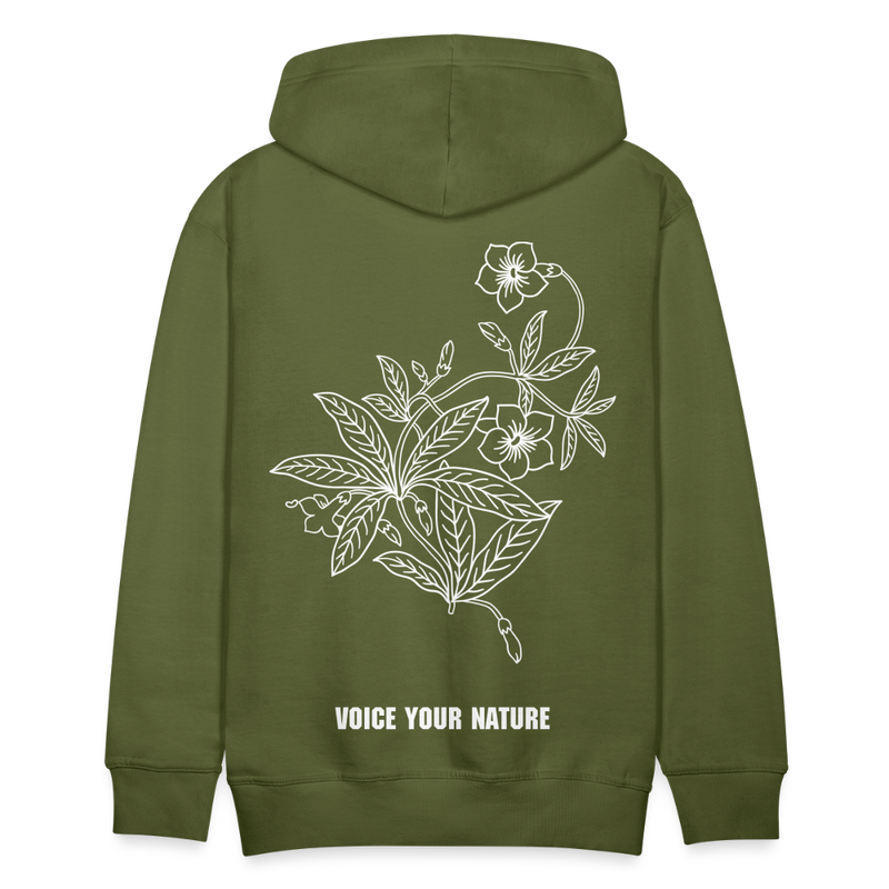 VYN “Nature Calls” Original Hoodie - olive green