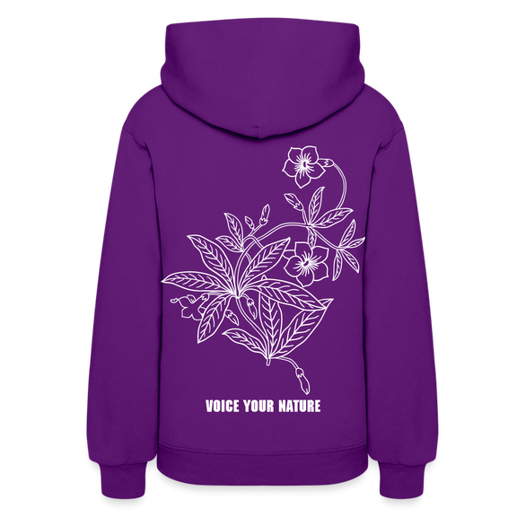 VYN “Nature Calls” Original Women's Hoodie - purple