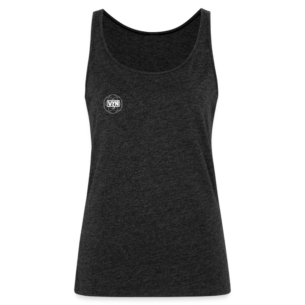 VYN “Plantin’ Seeds” Women’s Premium Tank Top - charcoal grey