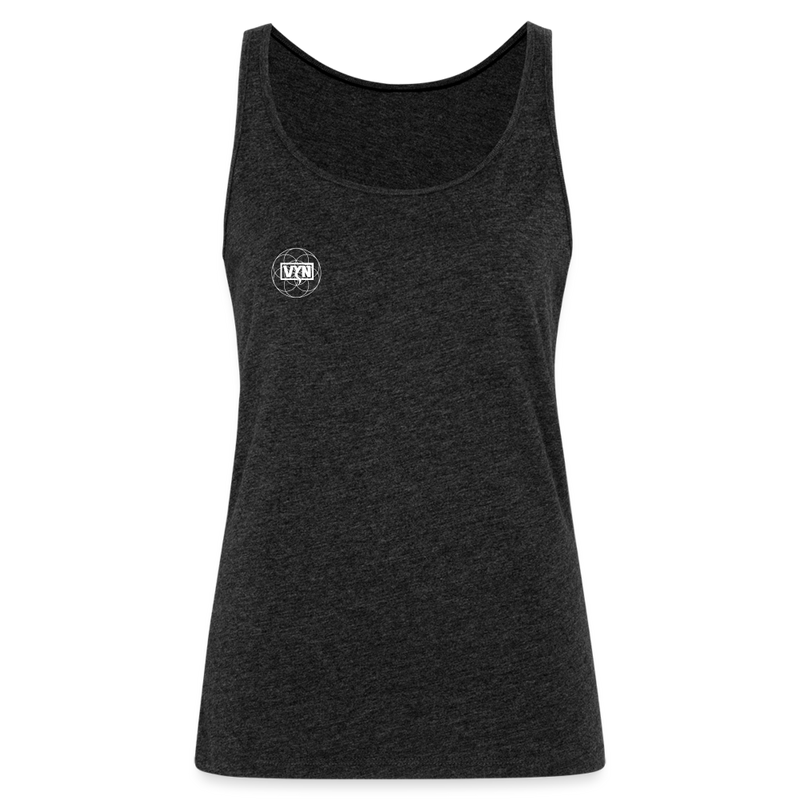 VYN “Plantin’ Seeds” Women’s Premium Tank Top - charcoal grey