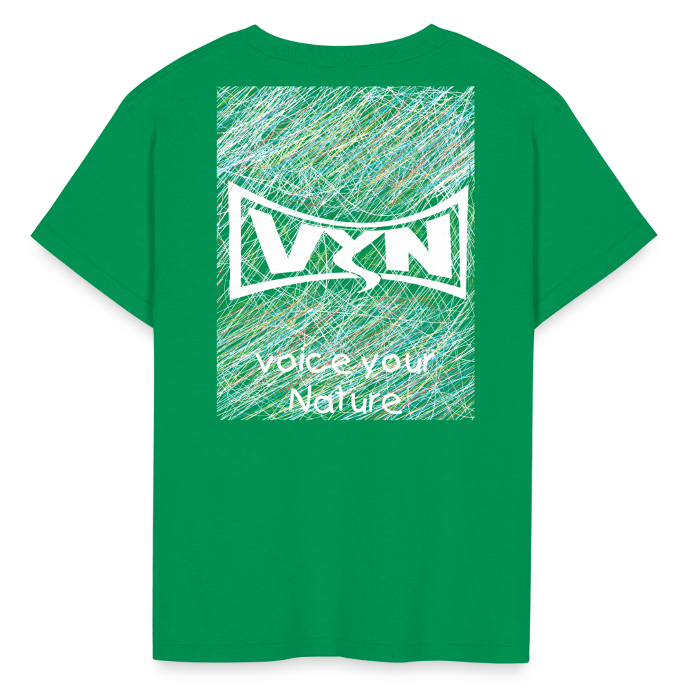 VYN “outside the lines” Kids' T-Shirt - kelly green