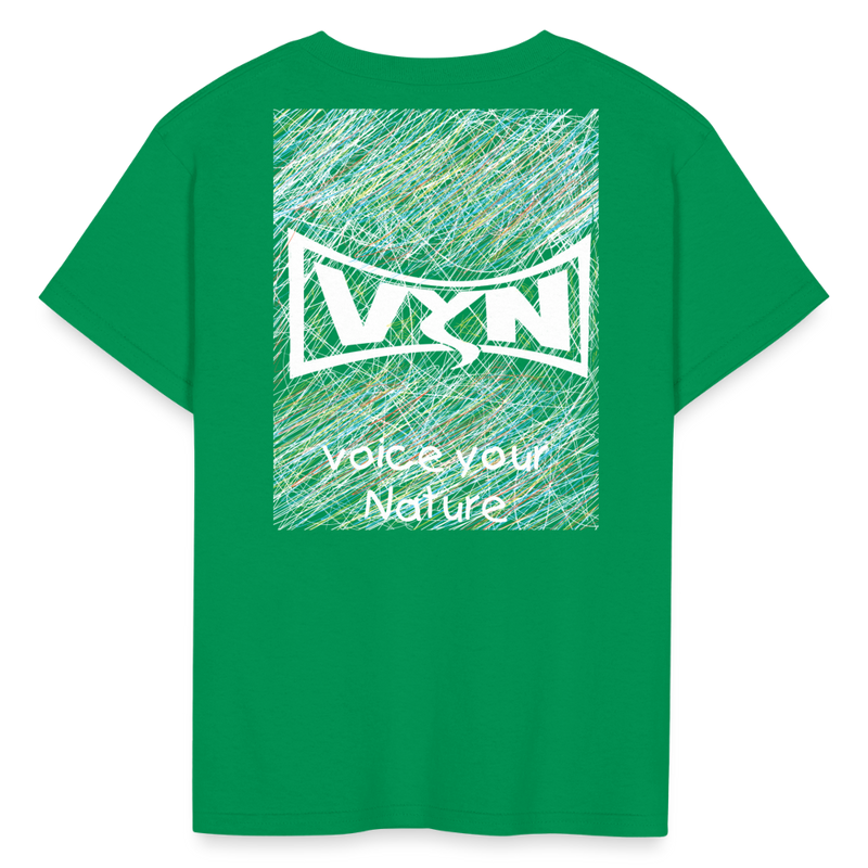 VYN “outside the lines” Kids' T-Shirt - kelly green