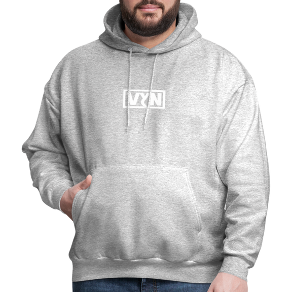 VYN “Let Your Fire Burn” Original Hoodie (maroon) - heather gray