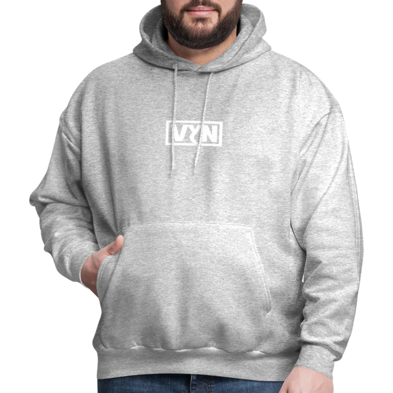 VYN “Let Your Fire Burn” Original Hoodie (maroon) - heather gray