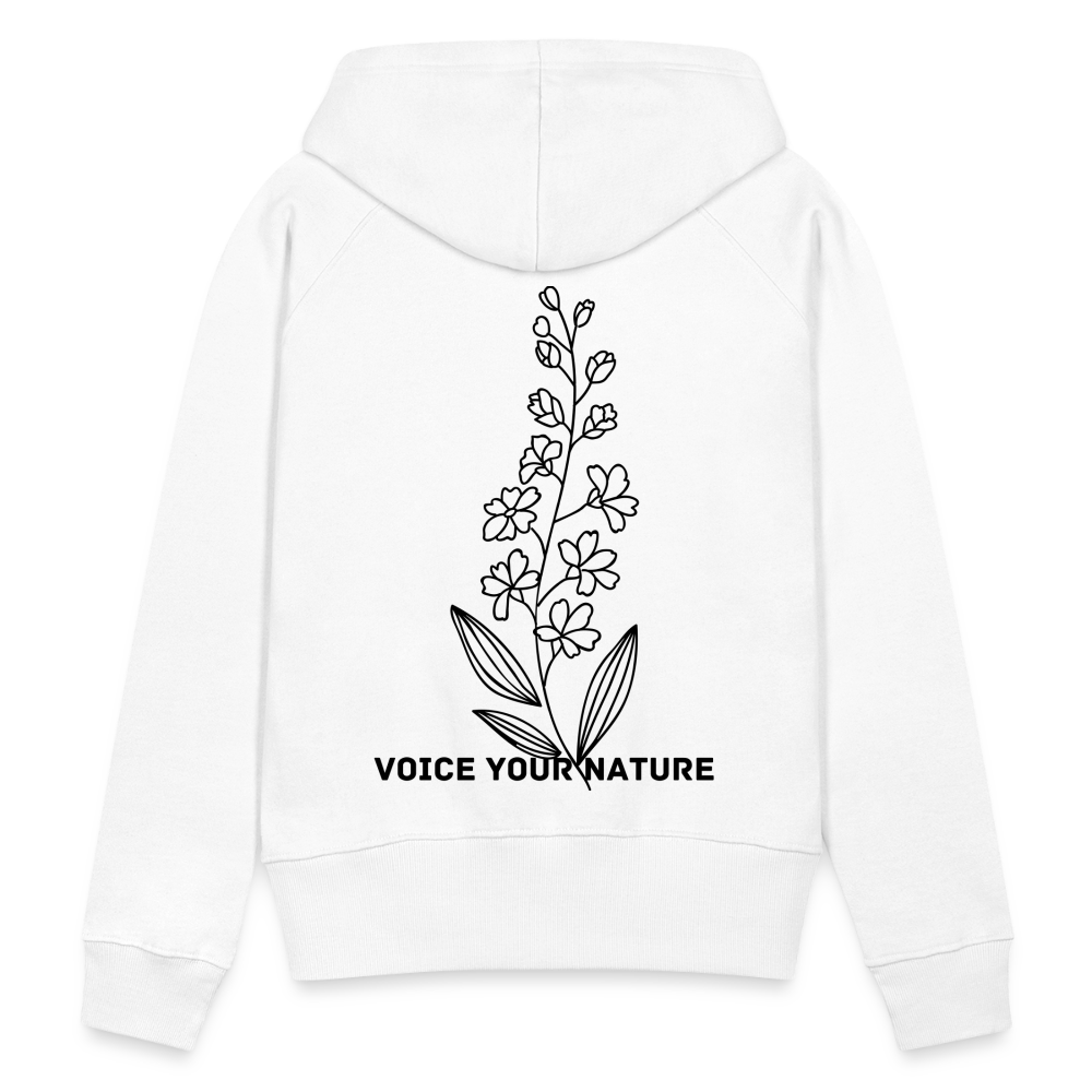 VYN Women’s Hoodie Dark print - white