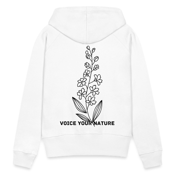 VYN Women’s Hoodie Dark print - white