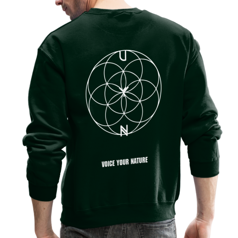 VYN Unisex “Plantin’ seeds” Crewneck Sweatshirt - forest green